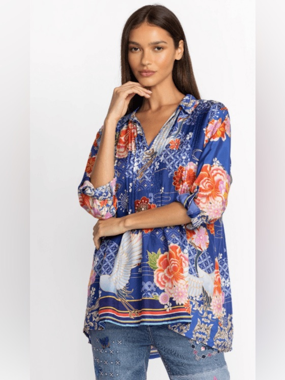 Johnny Was Pajaro Coddi Tunic
